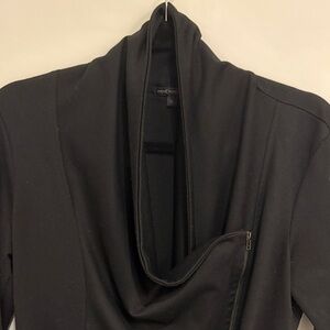 Black Open Front Jacket / Cardigan - L